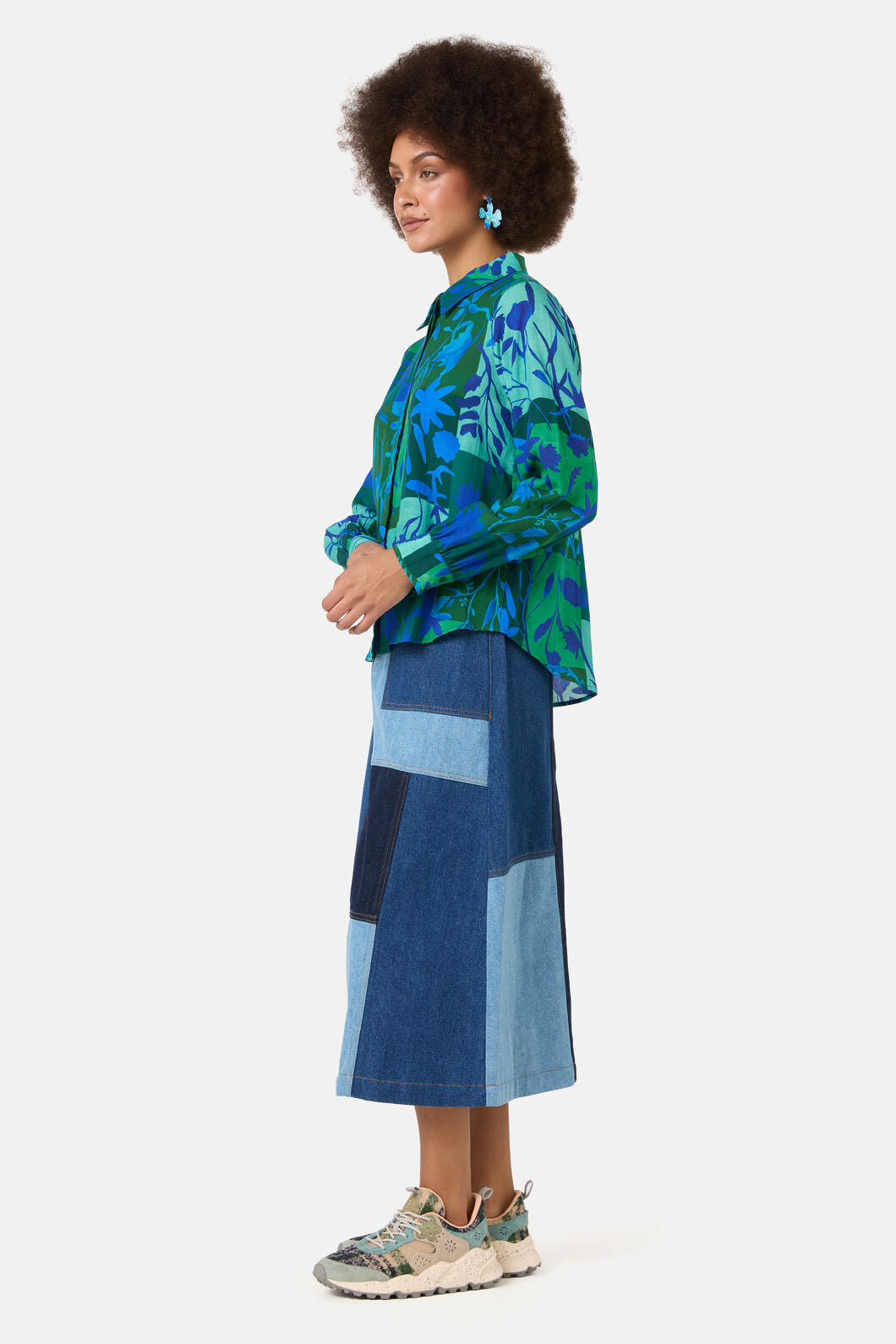Gorman NZ - Petal Patch Shirt - print