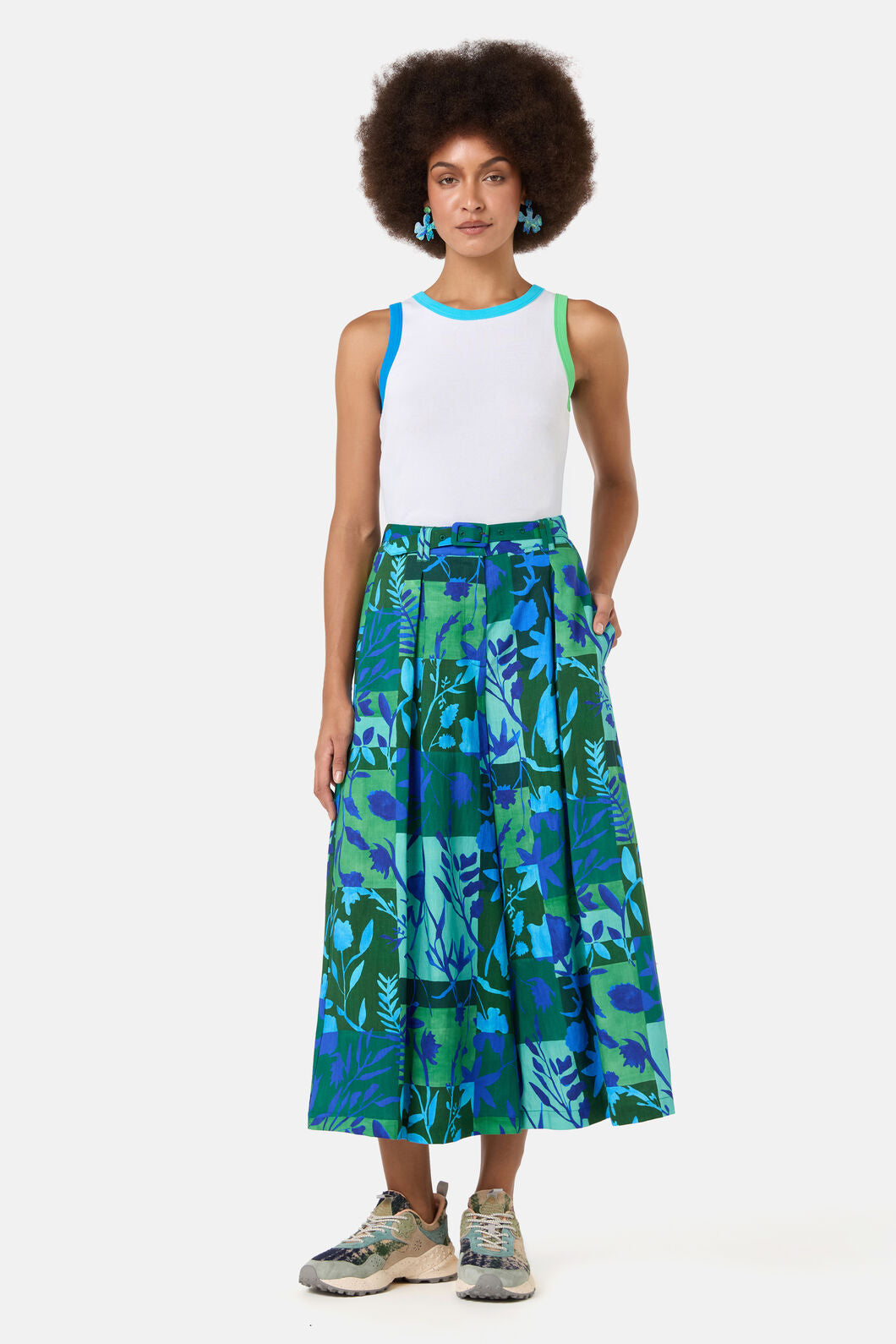 Gorman NZ - Petal Patch Skort - print
