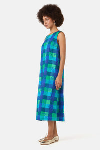Gorman NZ - Petal Patch Check Midi Dress - check