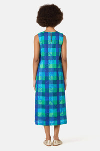 Gorman NZ - Petal Patch Check Midi Dress - check