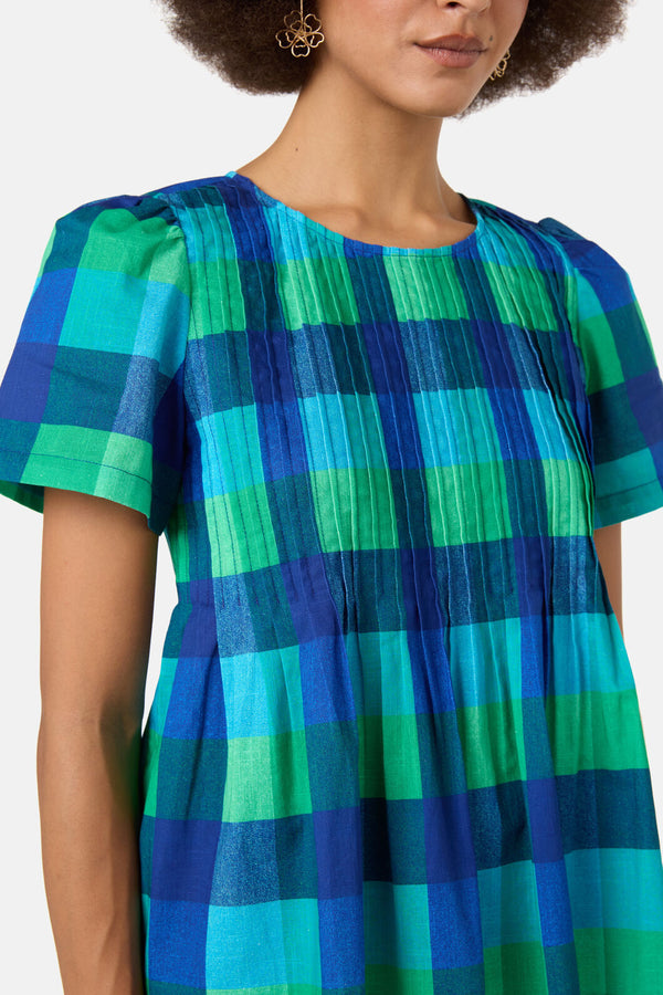 Gorman NZ - Petal Patch Check Top - check