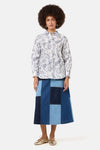 Gorman NZ - Petal Patch Embroidered Shirt - white