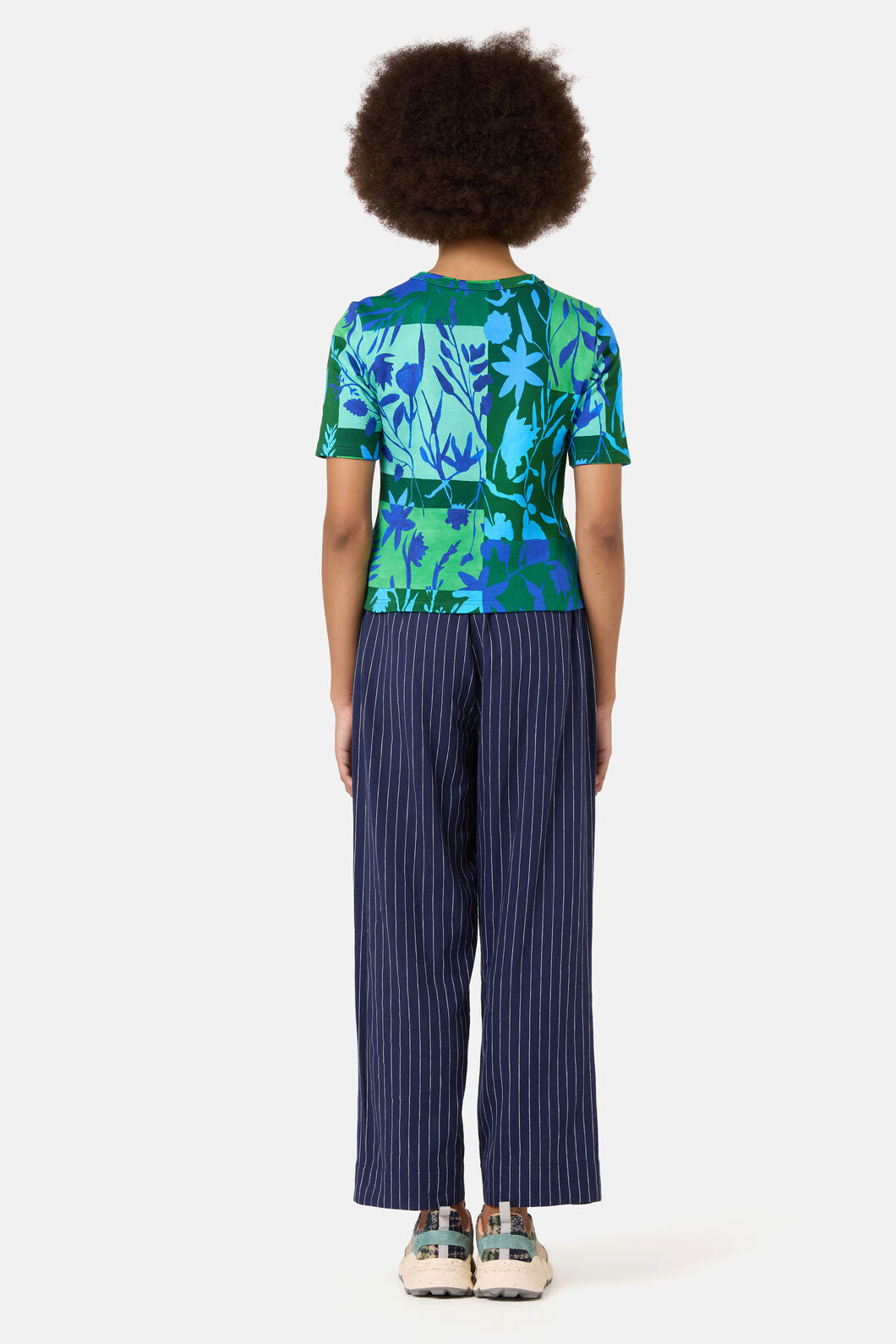 Gorman NZ - Petal Patch Rib Tee - print