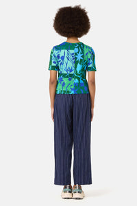 Gorman NZ - Petal Patch Rib Tee - print