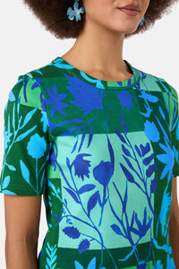 Gorman NZ - Petal Patch Rib Tee - print