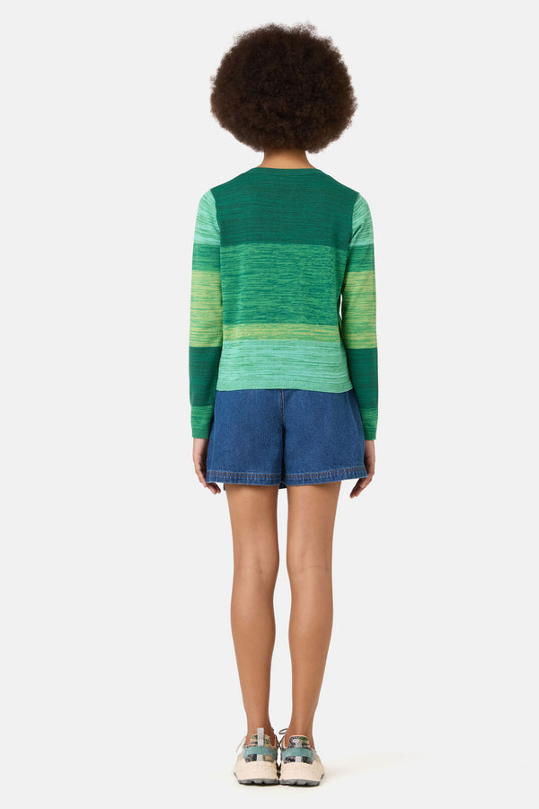 Gorman NZ - Mirage Cotton Cardi - green