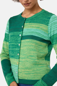 Gorman NZ - Mirage Cotton Cardi - green