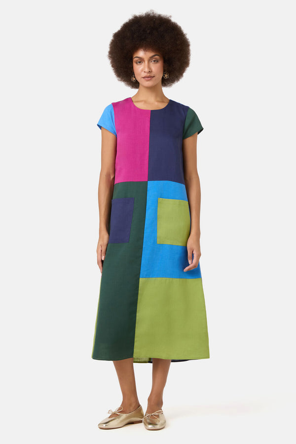 Gorman NZ - Patch Midi Dress - multi