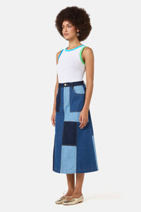 Gorman NZ - Puzzle Denim Skirt - denim