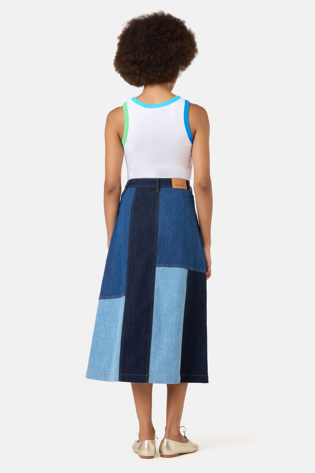 Gorman NZ - Puzzle Denim Skirt - denim