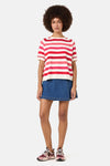Gorman NZ - Mirage Stripe Knit Top - pink