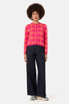 Gorman NZ - Petal Patch Check Cardi - check