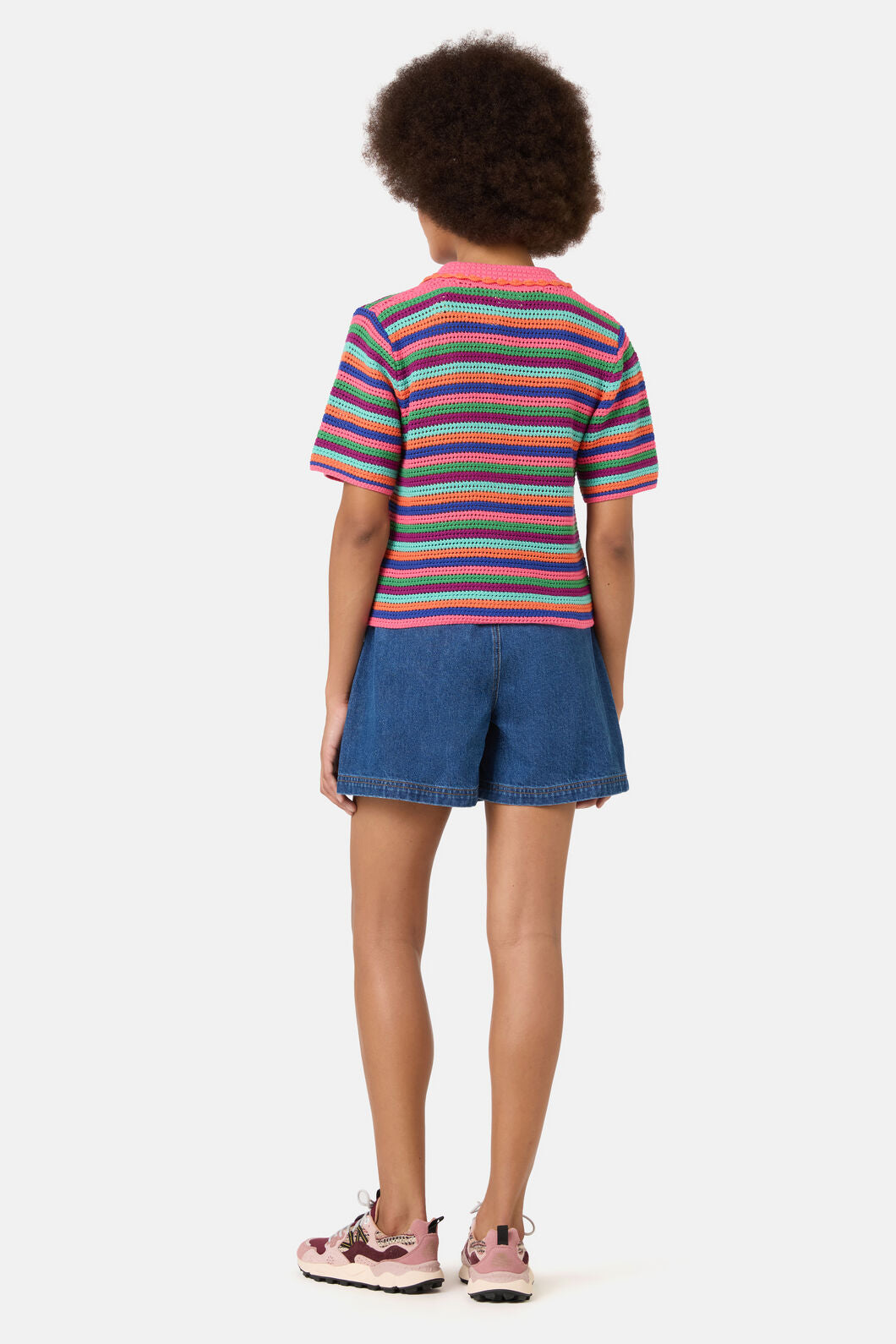 Gorman NZ - Study In Stripes Knit Polo Top - stripe