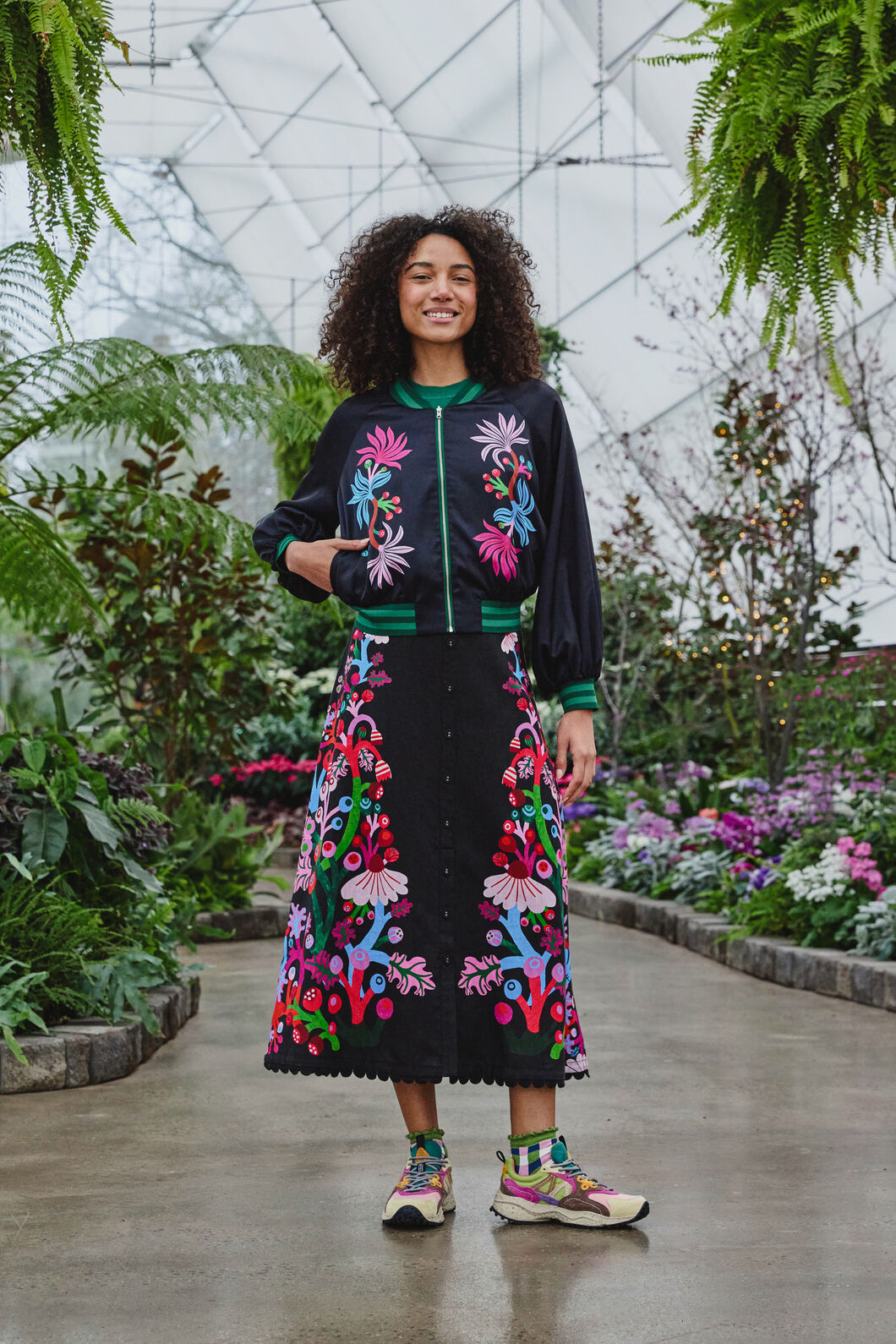 Gorman NZ - Wild Garden Bomber Jacket - print