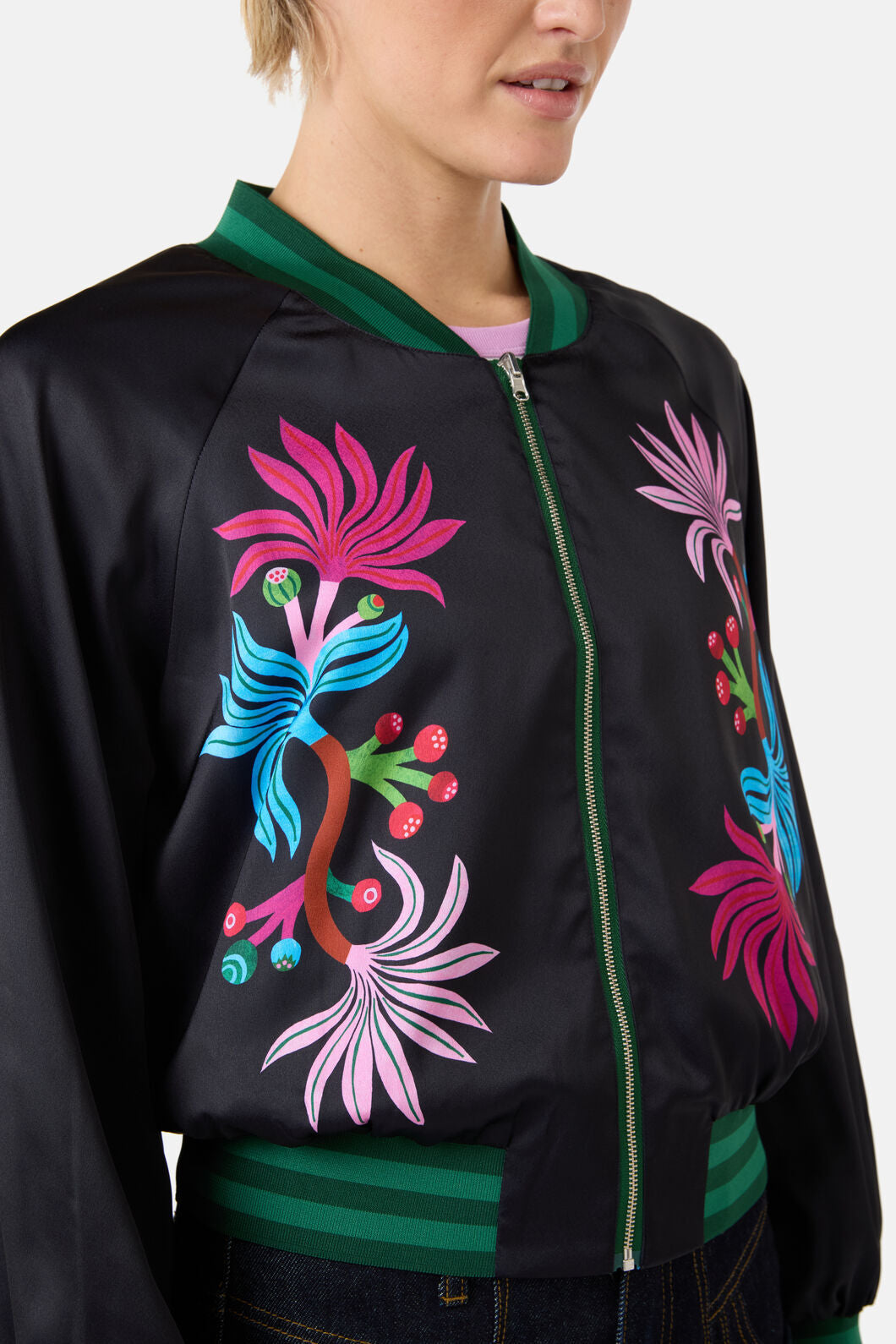 Gorman NZ - Wild Garden Bomber Jacket - print