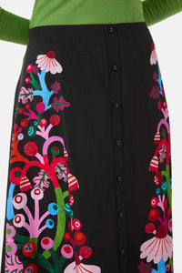 Gorman NZ - Wild Garden Midi Skirt - print