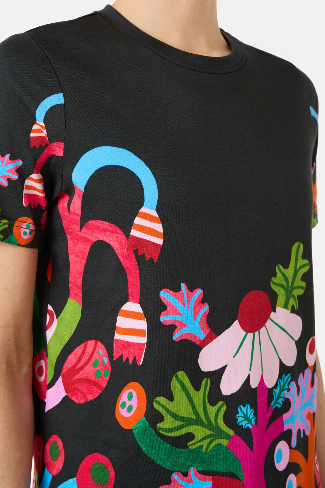 Gorman NZ - Wild Garden Placement Classic Tee - print
