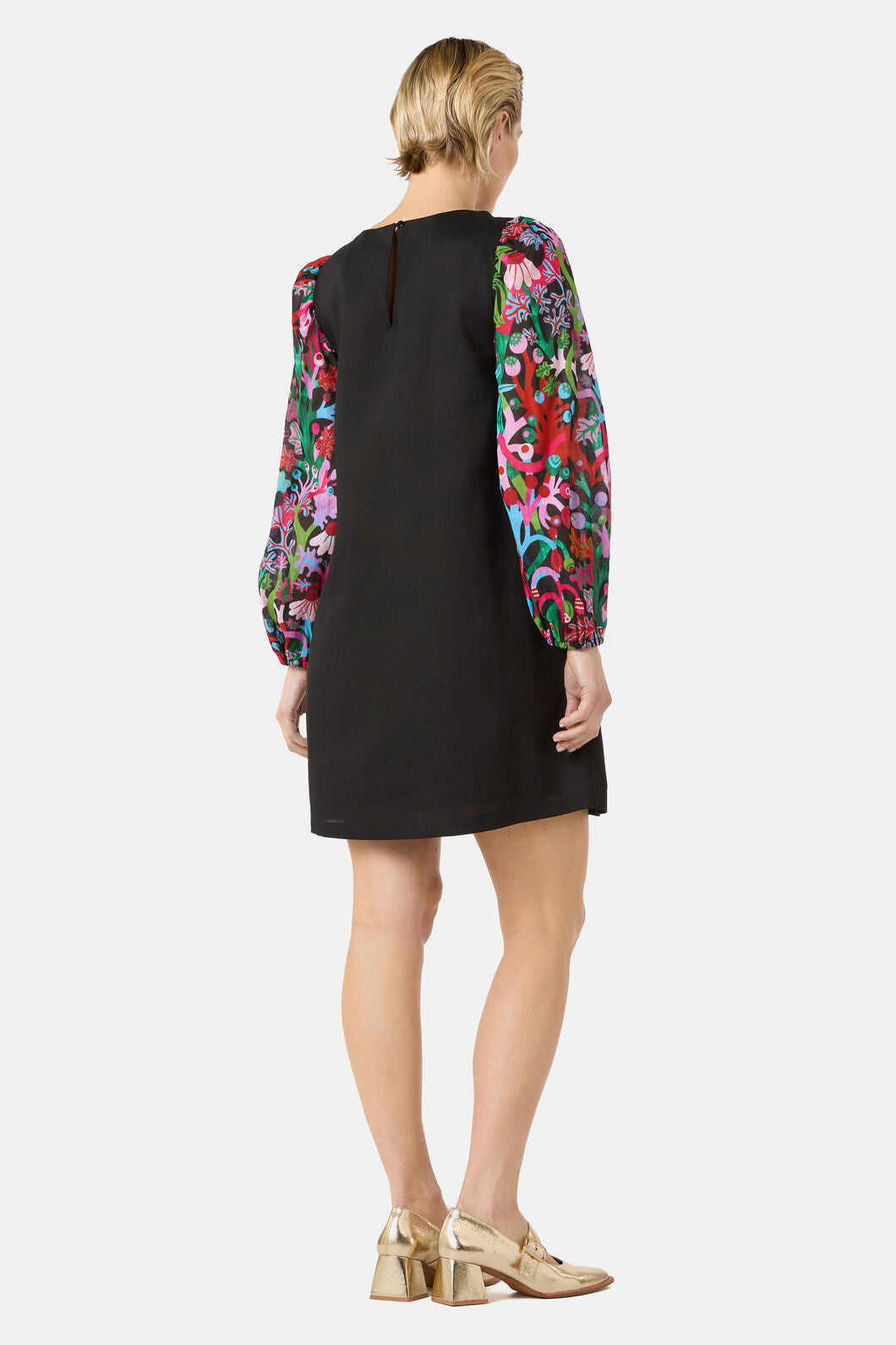 Gorman NZ - Wild Garden Shift Dress - black
