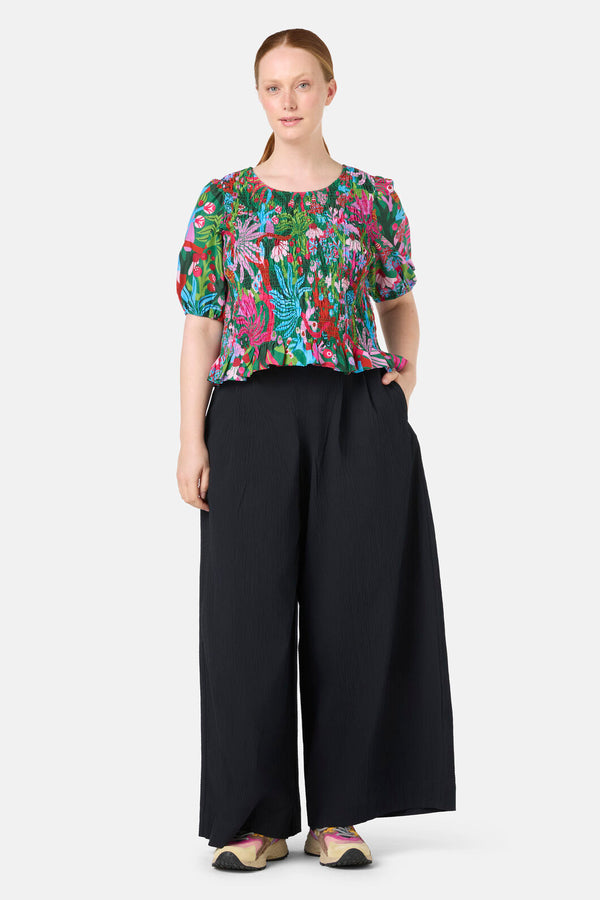 Gorman NZ - Wild Garden Top - print