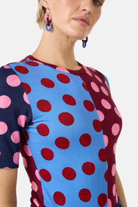 Gorman NZ - On The Dot Print Fitted Tee - print