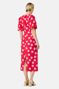 Gorman NZ - On The Dot Party Dress - red