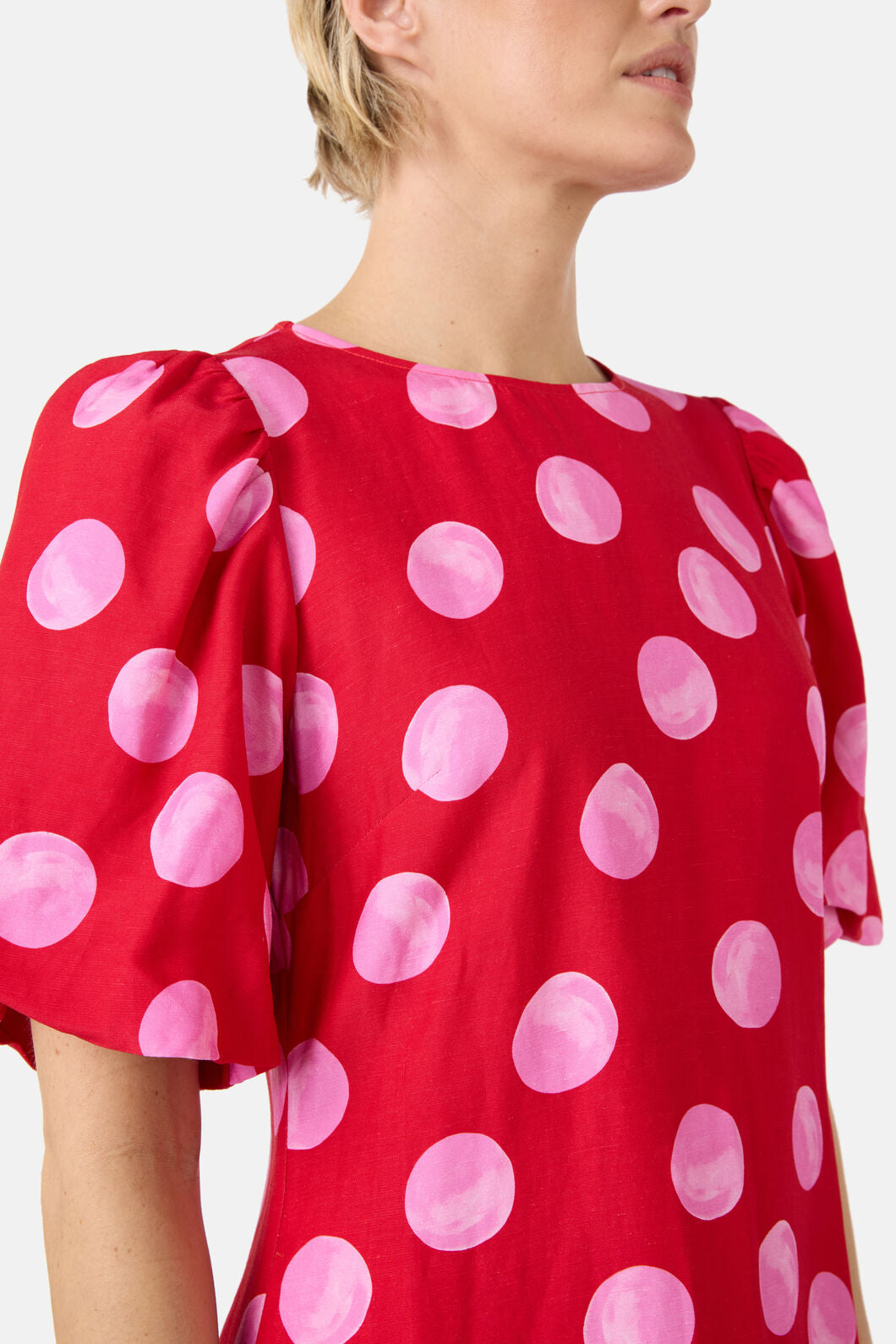 Gorman NZ - On The Dot Party Dress - red