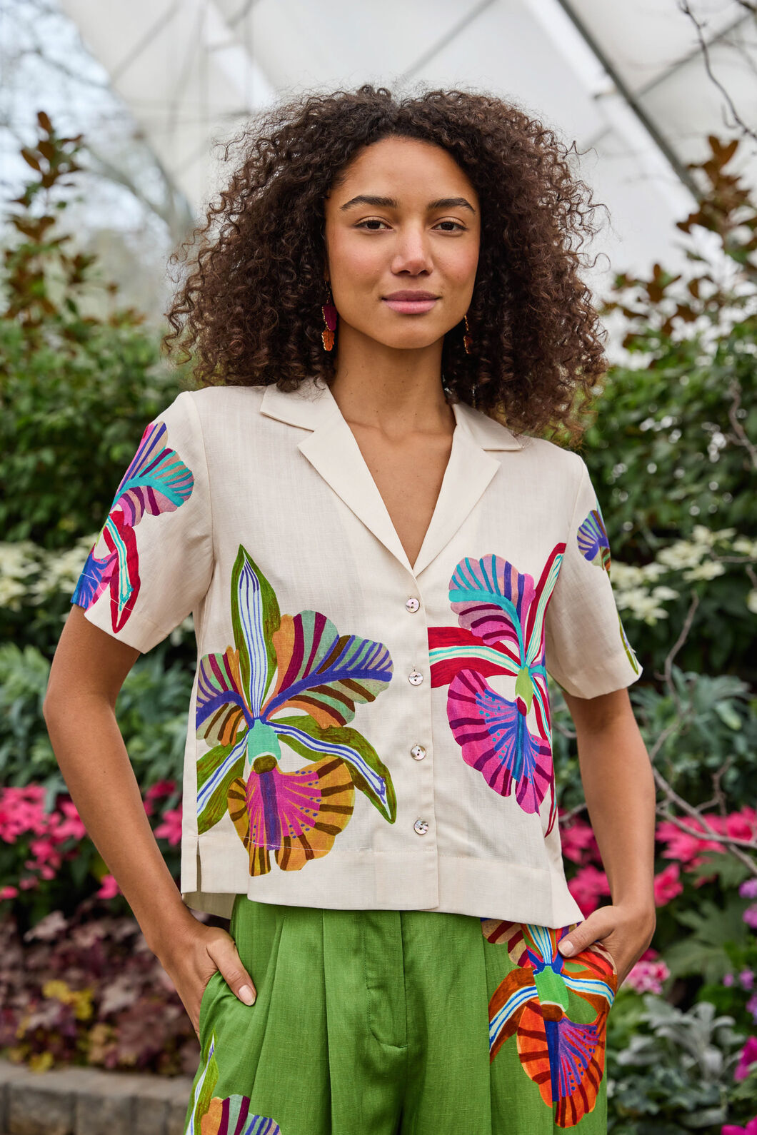 Gorman NZ - Orchid Print Shirt - print