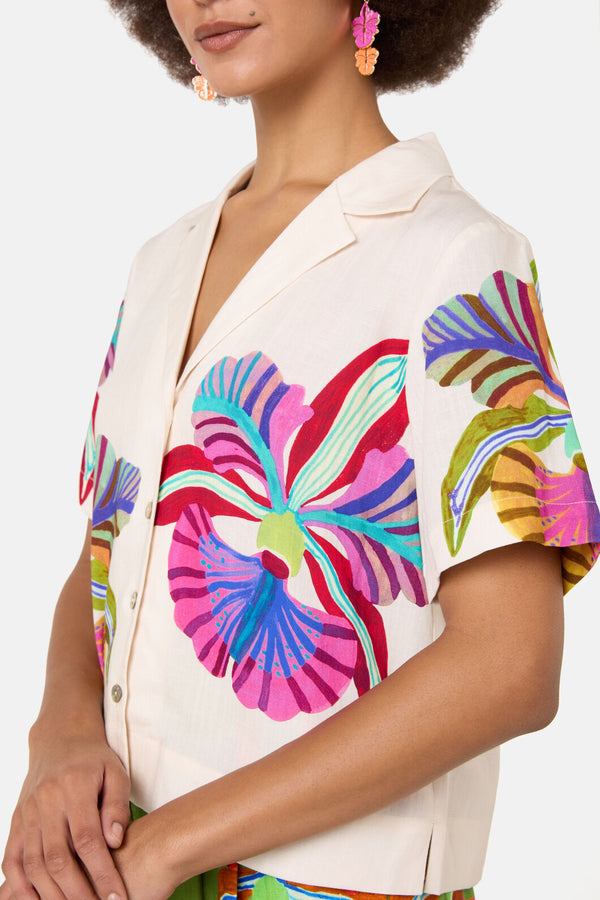 Gorman NZ - Orchid Print Shirt - print