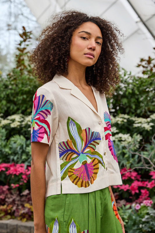 Gorman NZ - Orchid Print Shirt - print