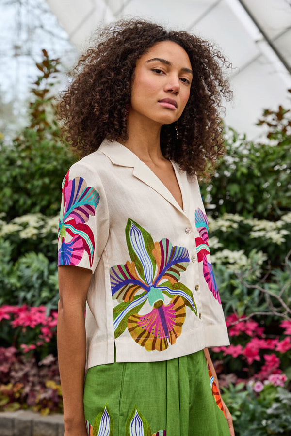 Gorman NZ - Orchid Print Shirt - print