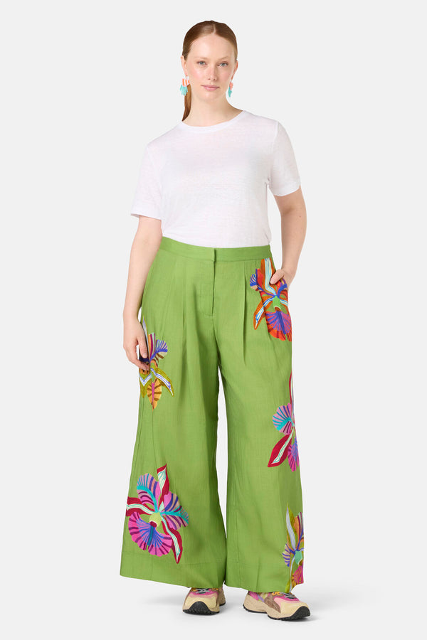 Gorman NZ - Orchid Print Pant - print