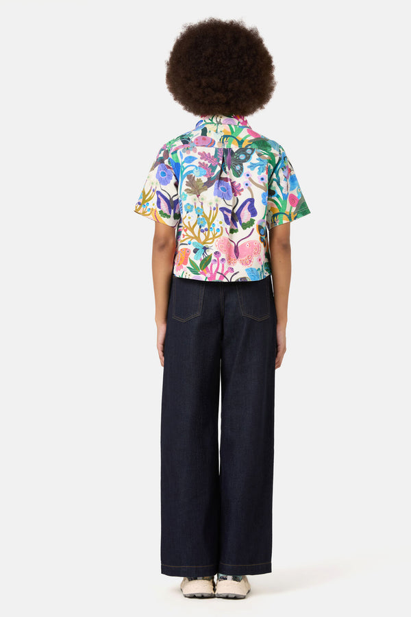 Gorman NZ - Mariposa Denim Shirt - print