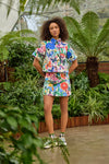 Gorman NZ - Mariposa Denim Skort - print