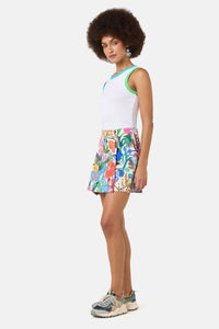Gorman NZ - Mariposa Denim Skort - print