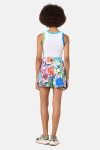 Gorman NZ - Mariposa Denim Skort - print