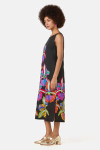 Gorman NZ - Orchid Embroidered Midi Dress - print