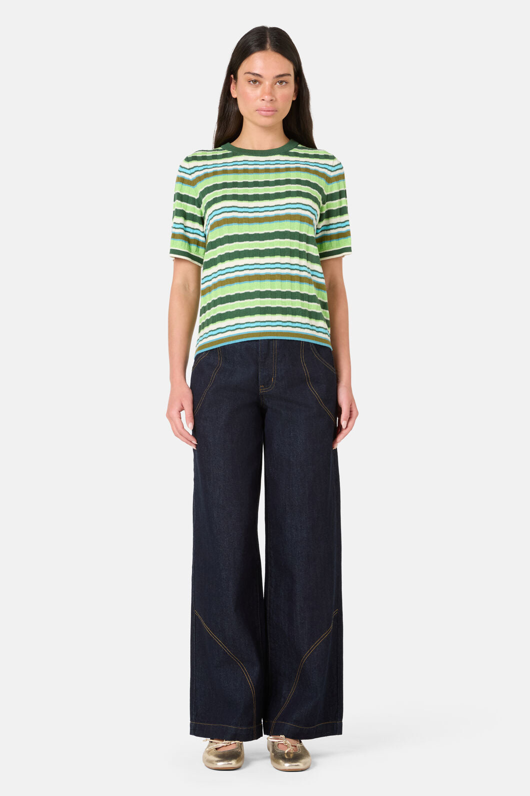 Gorman NZ - Sporty Spice Knit Top - green