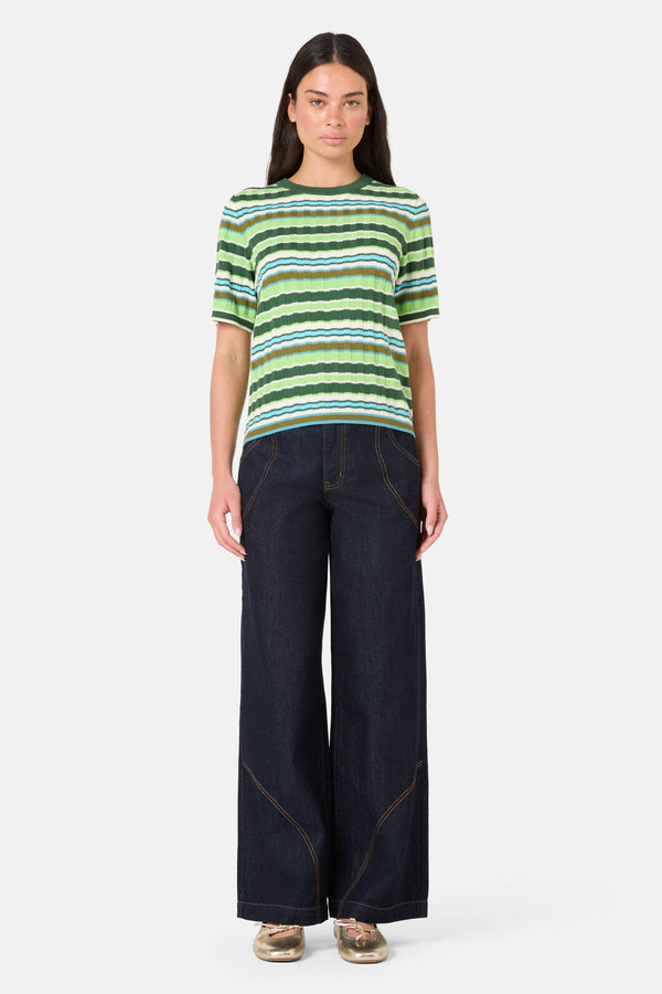 Gorman NZ - Sporty Spice Knit Top - green