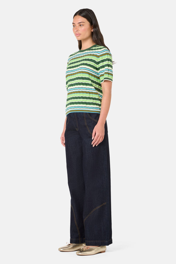 Gorman NZ - Sporty Spice Knit Top - green