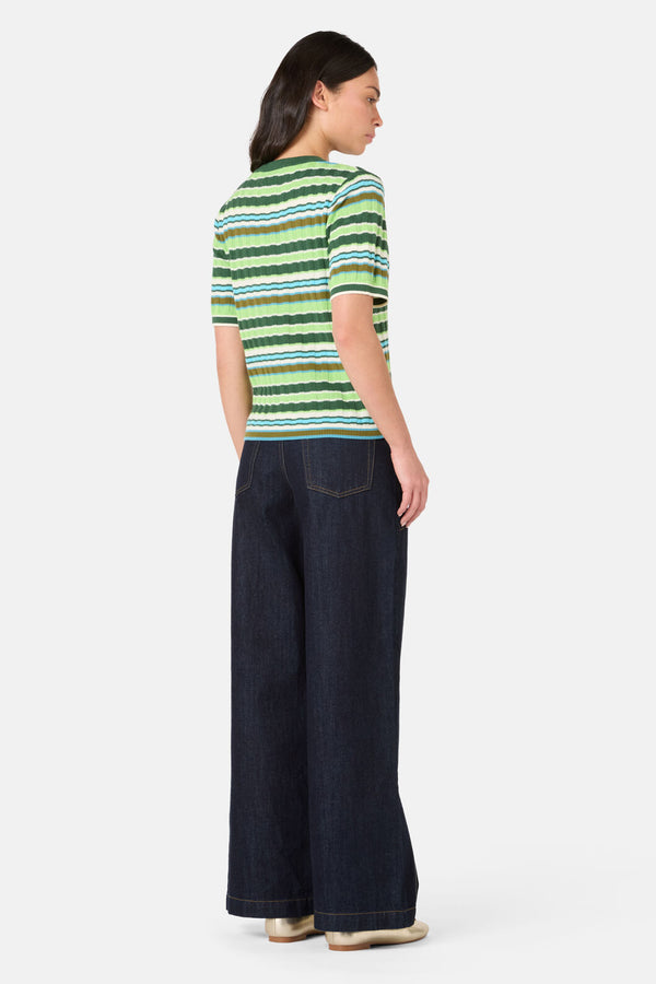 Gorman NZ - Sporty Spice Knit Top - green
