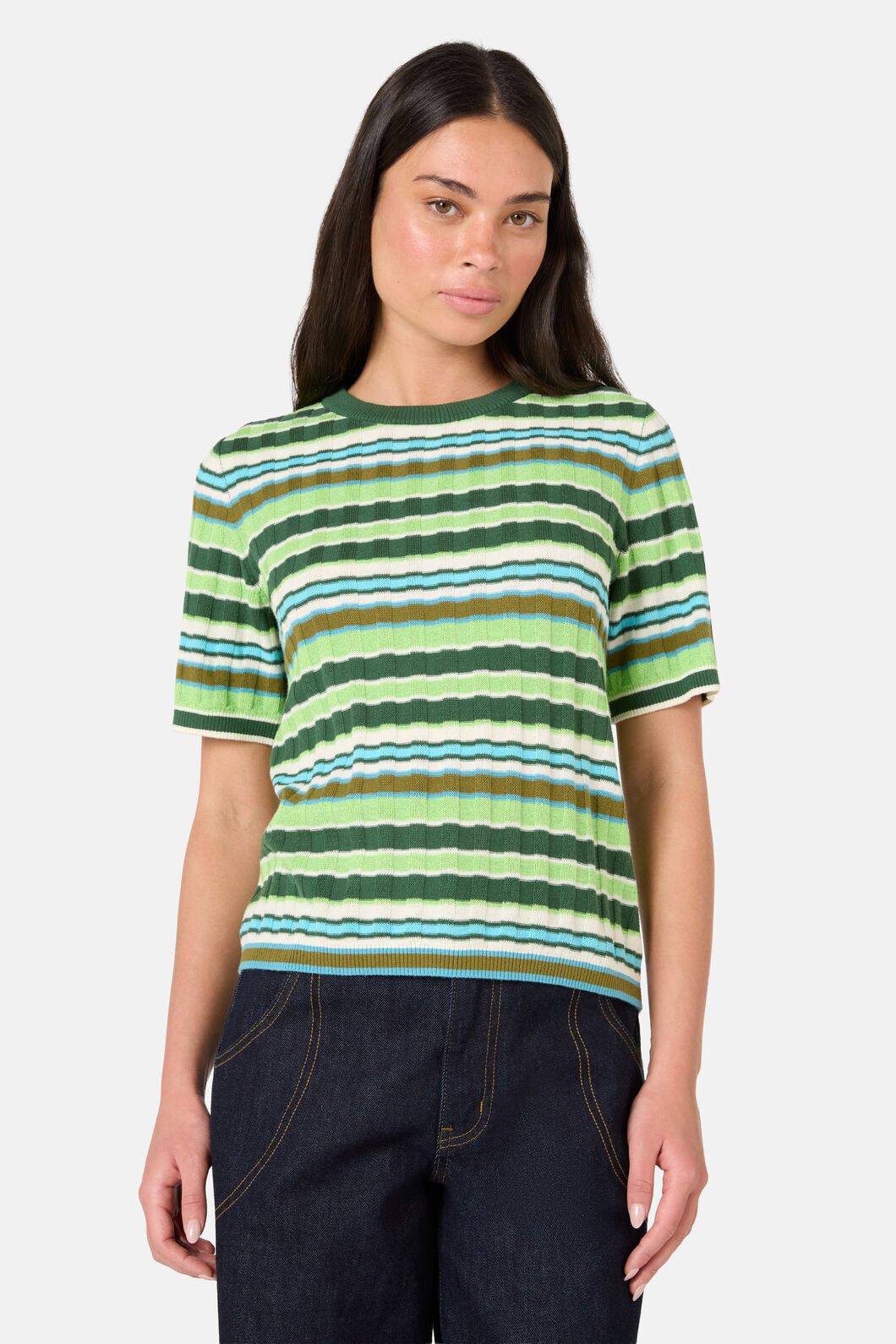 Gorman NZ - Sporty Spice Knit Top - green