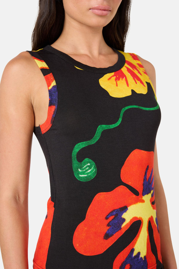Gorman NZ - Climbing Colour Jersey Tank - print