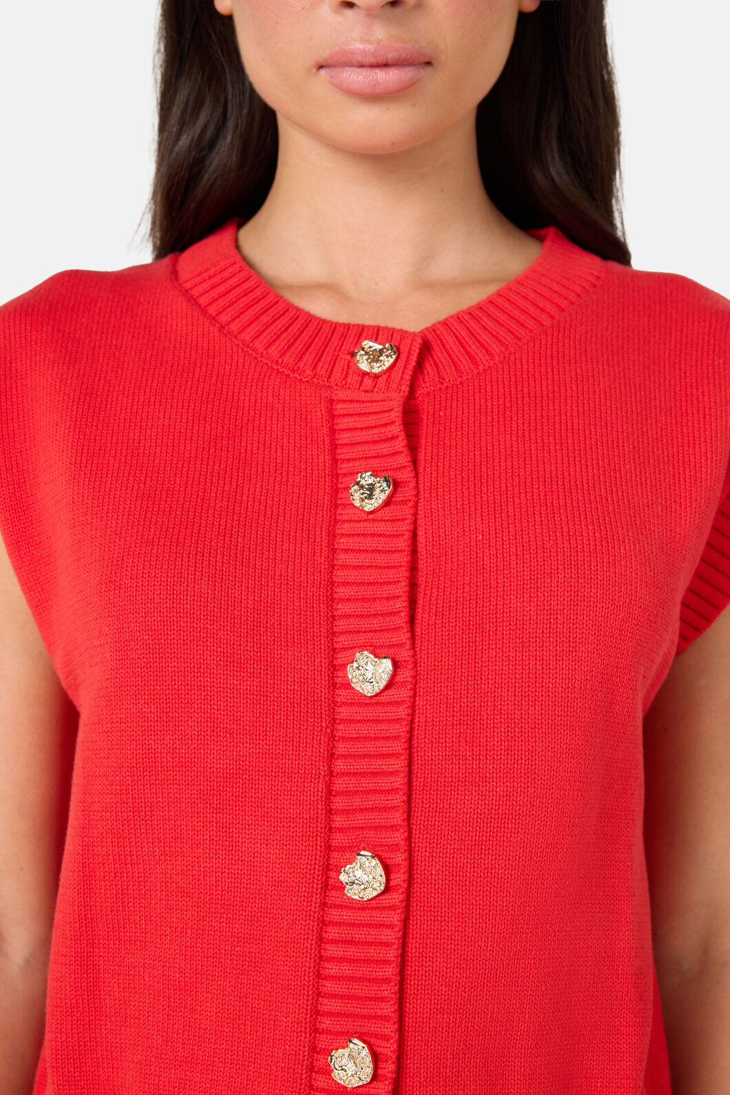 Gorman NZ - Polo Club Knit Tank - mandarin