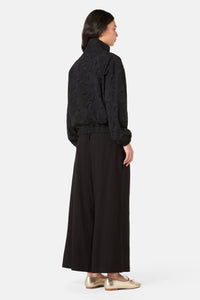 Gorman NZ - Annie Anglaise Cotton Bomber - black