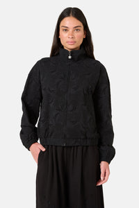 Gorman NZ - Annie Anglaise Cotton Bomber - black