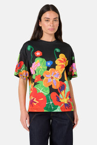 Gorman NZ - Climbing Colour Placement Oversized Tee - print