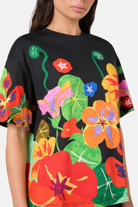 Gorman NZ - Climbing Colour Placement Oversized Tee - print