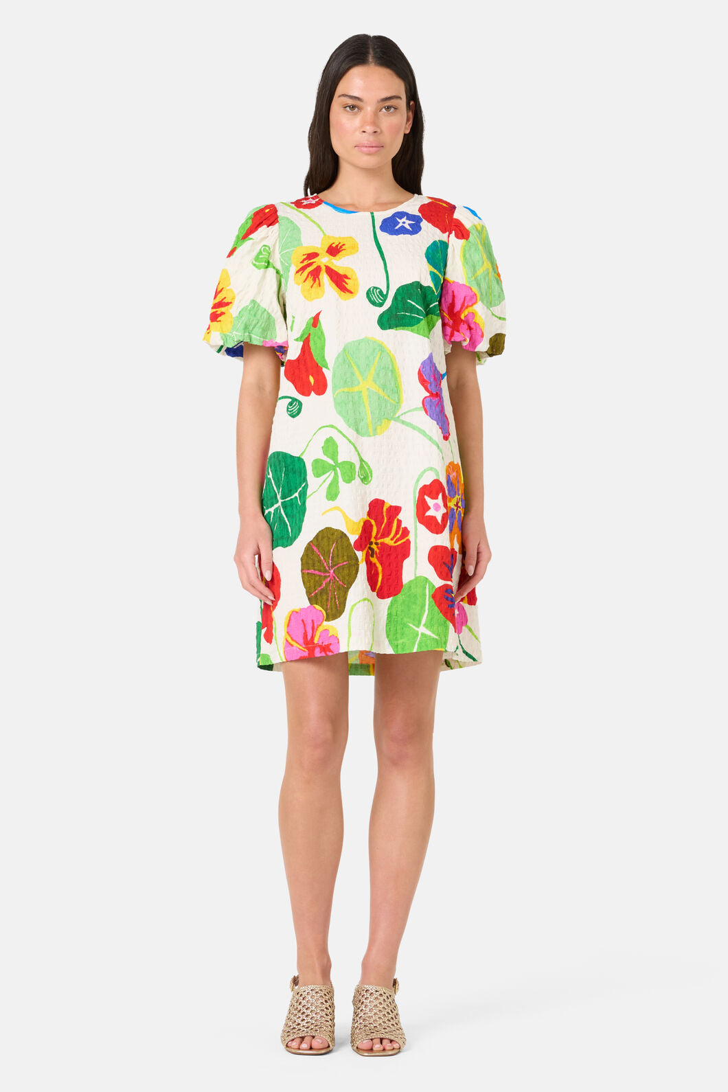 Gorman NZ - Climbing Colour Smock Dress - print