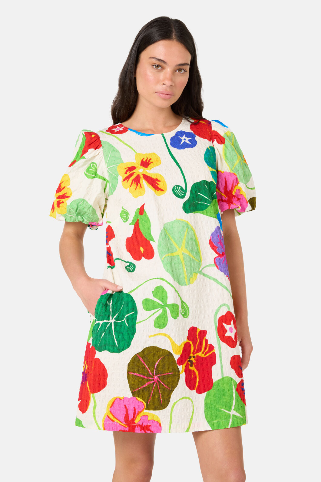 Gorman NZ - Climbing Colour Smock Dress - print