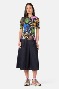 Gorman NZ - Right Meow Baby Tee - print